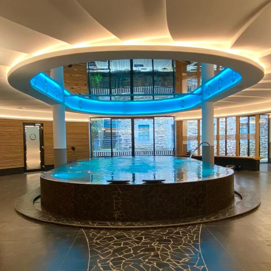 Coin D'Aubrac Hotel Restaurant Spa De Luxe Chaudes-Aigues Dış mekan fotoğraf